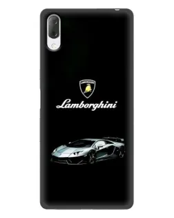 Чехол для Sony Xperia L3 с картинкой «Логотип Lamborghini классика»