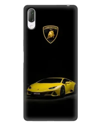 Чехол для Sony Xperia L3 с картинкой «Lamborghini желтый акцент» Чехол для Sony Xperia L3 с картинкой «Lamborghini желтый акцент»