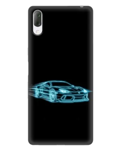 Чехол для Sony Xperia L3 с картинкой «Неоновый контур Lamborghini» Чехол для Sony Xperia L3 с картинкой «Неоновый контур Lamborghini»