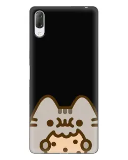 Чохол для Sony Xperia L3 з картинкою «Пушин на чорному» Чохол для Sony Xperia L3 з картинкою «Пушин на чорному»