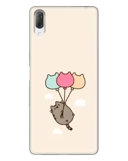 Чохол для Sony Xperia L3 з картинкою «Пушин на кульках» Чохол для Sony Xperia L3 з картинкою «Пушин на кульках»