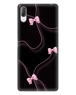 Чехол для Sony Xperia L3 с картинкой «Розовые ленты»
