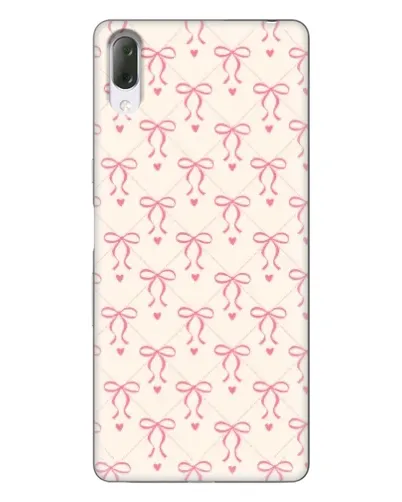 Чехол для Sony Xperia L3 с картинкой «Розовые бантики Coquette» Чехол для Sony Xperia L3 с картинкой «Розовые бантики Coquette»