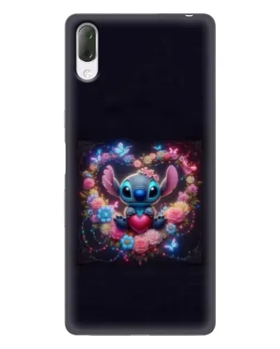 Чохол для Sony Xperia L3 з картинкою «Stitch у квітах» Чохол для Sony Xperia L3 з картинкою «Stitch у квітах»