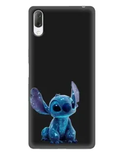 Чохол для Sony Xperia L3 з картинкою «Стіч на чорному»