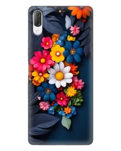 Чехол для Sony Xperia L3 с картинкой «Цветочная феерия»