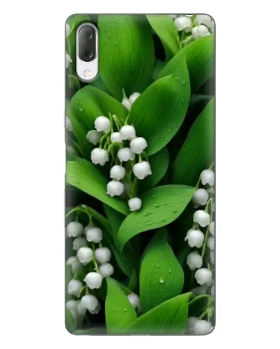 Чехол для Sony Xperia L3 с картинкой «Ландыши в зелени»