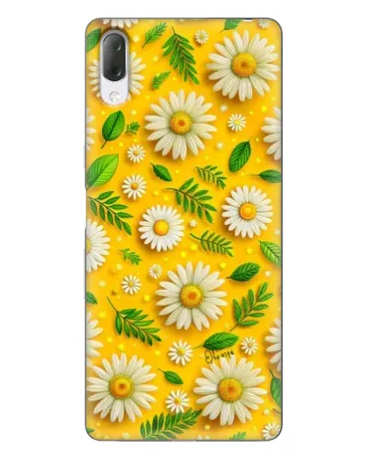 Чехол для Sony Xperia L3 с картинкой «Ромашковое солнце»
