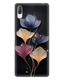 Чехол для Sony Xperia L3 с картинкой «Лиловые цветы грации» Чехол для Sony Xperia L3 с картинкой «Лиловые цветы грации»