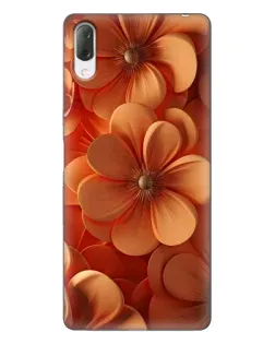 Чехол для Sony Xperia L3 с картинкой «Оранжевый макро цветок» Чехол для Sony Xperia L3 с картинкой «Оранжевый макро цветок»