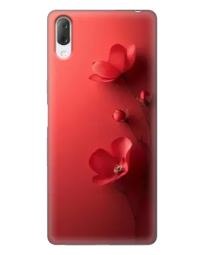 Чехол для Sony Xperia L3 с картинкой «Маковые соцветия»