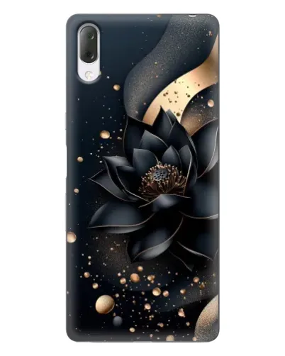 Чехол для Sony Xperia L3 с картинкой «Черный лотос»