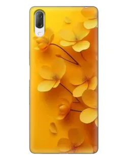 Чехол для Sony Xperia L3 с картинкой «Золотые лепестки» Чехол для Sony Xperia L3 с картинкой «Золотые лепестки»