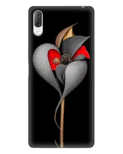 Чехол для Sony Xperia L3 с картинкой «Серебряный фантазийный цветок» Чехол для Sony Xperia L3 с картинкой «Серебряный фантазийный цветок»