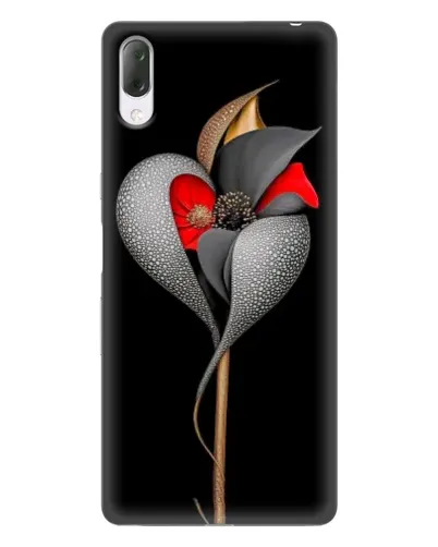 Чехол для Sony Xperia L3 с картинкой «Серебряный фантазийный цветок» Чехол для Sony Xperia L3 с картинкой «Серебряный фантазийный цветок»