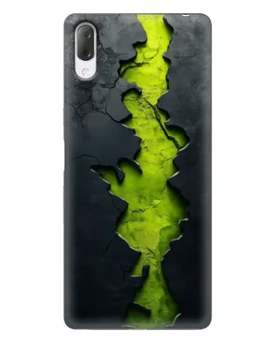 Чехол для Sony Xperia L3 с картинкой «Салатовый разлом скалы» Чехол для Sony Xperia L3 с картинкой «Салатовый разлом скалы»