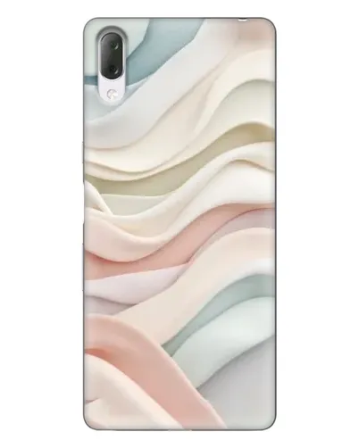 Чехол для Sony Xperia L3 с картинкой «Пастельные нежные волны» Чехол для Sony Xperia L3 с картинкой «Пастельные нежные волны»