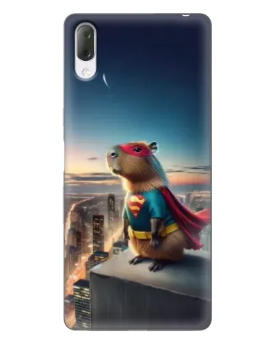 Чехол для Sony Xperia L3 с картинкой «Капи-мен супергерой» Чехол для Sony Xperia L3 с картинкой «Капи-мен супергерой»