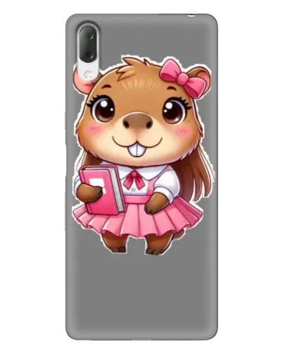 Чехол для Sony Xperia L3 с картинкой «Девочка капибара» Чехол для Sony Xperia L3 с картинкой «Девочка капибара»