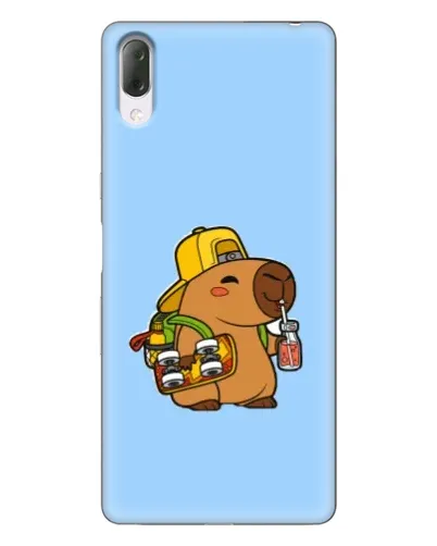 Чехол для Sony Xperia L3 с картинкой «Капибара на скейте» Чехол для Sony Xperia L3 с картинкой «Капибара на скейте»