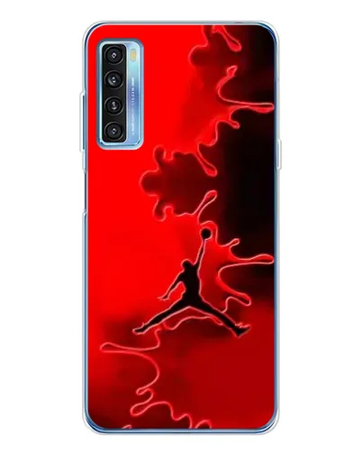 Чохол для TCL 20L Plus з картинкою «Jordan Red Smoke» Чохол для TCL 20L Plus з картинкою «Jordan Red Smoke»