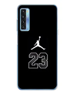 Чохол для TCL 20L Plus з картинкою «Jordan Flight 23»
