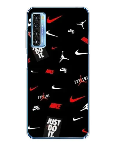Чохол для TCL 20L Plus з картинкою «Nike Mix Pattern» Чохол для TCL 20L Plus з картинкою «Nike Mix Pattern»