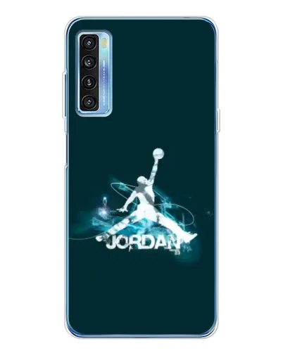 Чохол для TCL 20L Plus з картинкою «Jordan Blue Fire» Чохол для TCL 20L Plus з картинкою «Jordan Blue Fire»