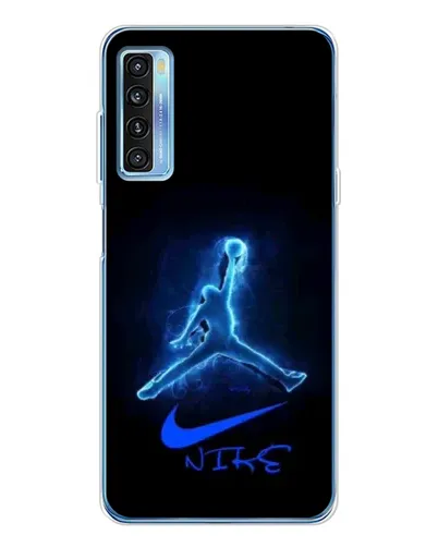 Чохол для TCL 20L Plus з картинкою «Jordan Neon Blue» Чохол для TCL 20L Plus з картинкою «Jordan Neon Blue»