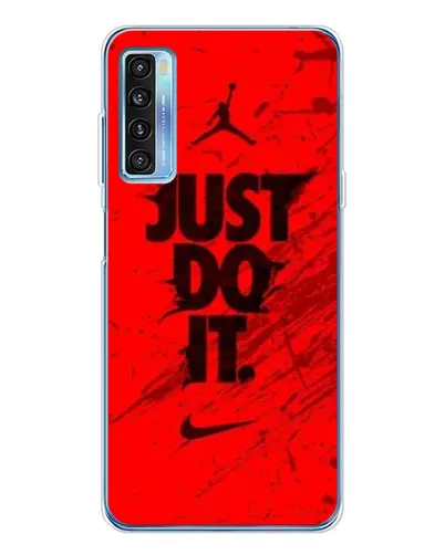 Чохол для TCL 20L Plus з картинкою «Nike Just Do It» Чохол для TCL 20L Plus з картинкою «Nike Just Do It»
