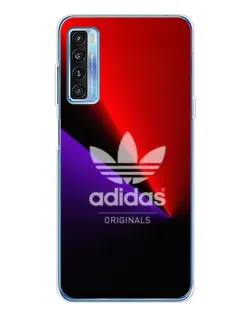Чохол для TCL 20L Plus з картинкою «Adidas Red Neon» Чохол для TCL 20L Plus з картинкою «Adidas Red Neon»