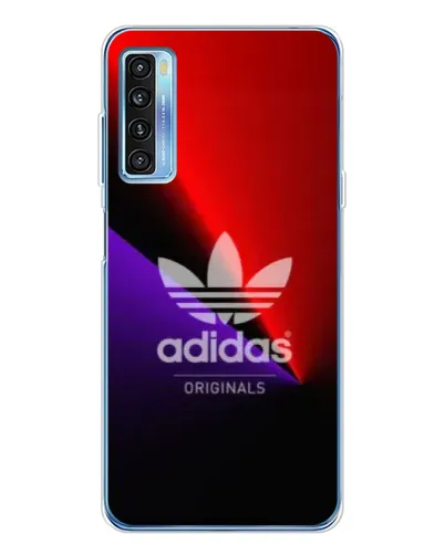 Чохол для TCL 20L Plus з картинкою «Adidas Red Neon»