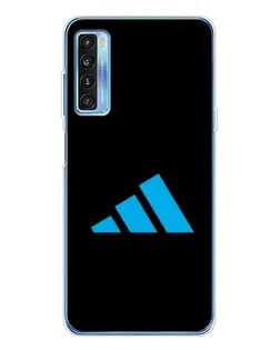 Чохол для TCL 20L Plus з картинкою «Adidas Cyan Logo»