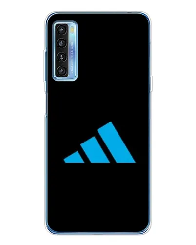 Чохол для TCL 20L Plus з картинкою «Adidas Cyan Logo»