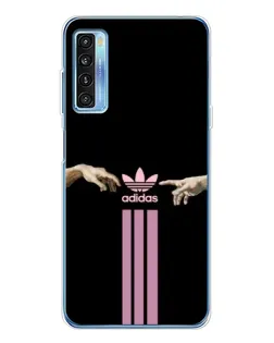 Чохол для TCL 20L Plus з картинкою «Adidas Hands»