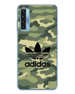 Чохол для TCL 20L Plus з картинкою «Мілітарі стиль Adidas»