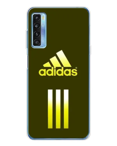 Чохол для TCL 20L Plus з картинкою «Оливковий градієнт Adidas»