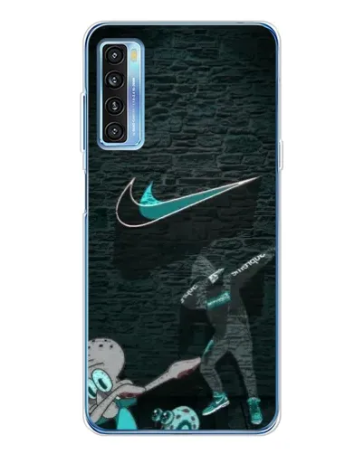 Чехол для TCL 20L Plus с картинкой «Спортивный арт Nike»