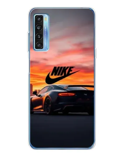 Чехол для TCL 20L Plus с картинкой «Nike и суперкар»