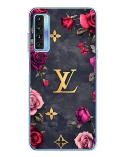 Чохол для TCL 20L Plus з картинкою «Квітковий Louis Vuitton» Чохол для TCL 20L Plus з картинкою «Квітковий Louis Vuitton»