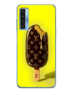 Чехол для TCL 20L Plus с картинкой «Мороженое от LV»