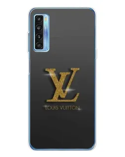 Чехол для TCL 20L Plus с картинкой «Градиент Louis Vuitton»