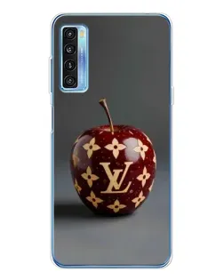 Чехол для TCL 20L Plus с картинкой «Красное яблоко LV»
