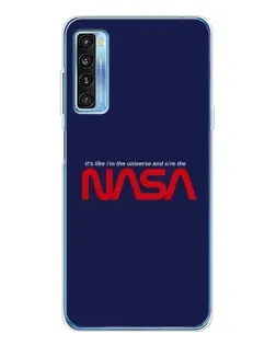 Чехол для TCL 20L Plus с картинкой «NASA — глубокий космос»