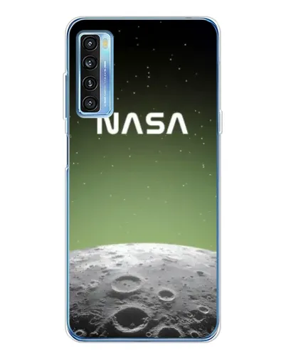 Чехол для TCL 20L Plus с картинкой «NASA — лунный градиент»