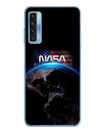 Чехол для TCL 20L Plus с картинкой «Земля из космоса NASA»