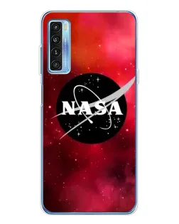 Чохол для TCL 20L Plus з картинкою «NASA — червона туманність» Чохол для TCL 20L Plus з картинкою «NASA — червона туманність»