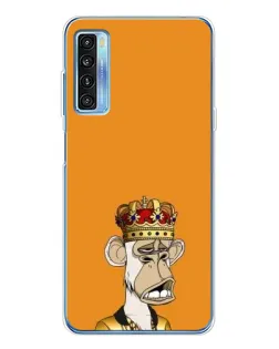 Чохол для TCL 20L Plus з картинкою «Золота мавпа Bored Ape» Чохол для TCL 20L Plus з картинкою «Золота мавпа Bored Ape»