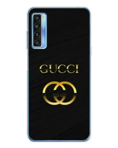 Чохол для TCL 20L Plus з картинкою «Золотий логотип Gucci»
