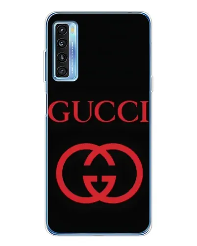 Чохол для TCL 20L Plus з картинкою «Gucci — червоний логотип»